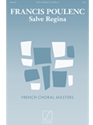 Salve Regina by Poulenc Francis for SATB a cappella
