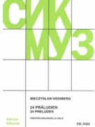 24 Preludes by Weinberg Mieczyslaw for Cello Solo