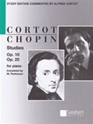 Etudes Opus 10 & 25 by Chopin Frederic - Cortot - for Piano