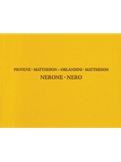 Nerone/Nero - Drammaturgia Musicale Veneta 14 by Mattheson Johann for