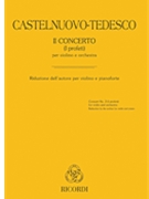 Mario Castelnuovo-Tedesco - Concerto No. 2 (I Profeti) by Castelnuovo-Tedesco Mario for