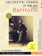 21 Arias for Baritone by Verdi Giuseppe for Baritone