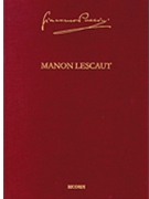 Manon Lescaut Puccini Critical Edition Vol. 3 by Puccini Giacomo for Score