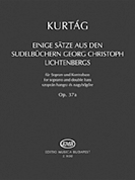 Einige Sätze aus der Sudelbüchern G. Chr. Lichtenbergs Op. 37a by Kurtag Gyorgy for