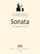 Sonata by Farkas Ferenc for Cello Solo