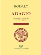 Adagio for Viola and Piano - New Edition by Kodaly Zoltan for Viola and Piano