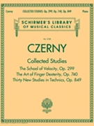 Collected Studies - Op. 299 Op. 740 Op. 849 by Czerny Carl for Piano