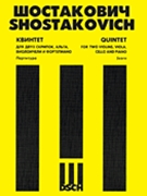 Quintet by Shostakovich Dmitri for Score