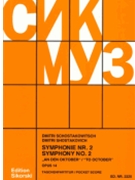 Symphony No. 2 Op. 14 To October by Shostakovich Dmitri for Score