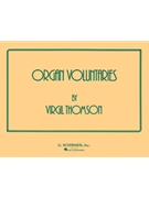 Organ Voluntaries by Thomson for Organ