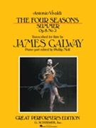 4 Seasons (Summer) by Vivaldi Antonio Lucio - Galway James - for Flute and Piano