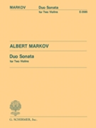 Duo Sonata by Markov Albert for Violin