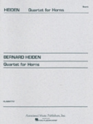 Quartet for Horns by Heiden Bernhard for Full Score