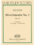 Divertimento #1 Opus 20 by Weiner Leo for Mini Score