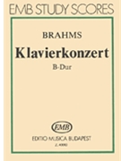 Concerto for Piano and Orchestra in B Flat Major Op. 83 by Brahms Johannes - Darvas Gabor - for Study Score