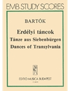 Dances Of Transylvania by Bartok Bela for Study Score