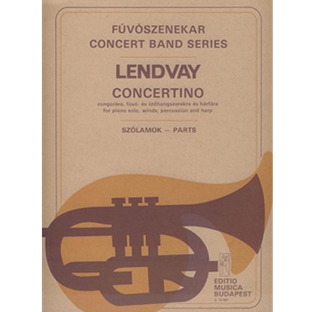 Concertino Parts by Lendvay Kamillo for Solo w/ Band