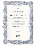 6 Sonatas-cl/bsn by for