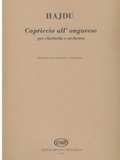 Capriccio All'ongarese-cl/pn by Hajdu Mihaly for