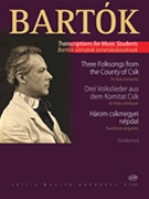 Three Folksongs From the County of Csík by Bartok Bela - Szebenyi Janos - for