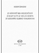 25 Easy Small Duets-2 Vln by Endre Szervanszky for