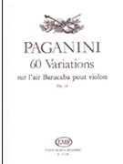60 Variations sur l'air Barucaba Op. 14 by Paganini Niccolo - Saudor Devich - for