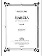 Marcia by Rieding Oskar for Violin and Piano