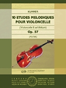 10 Études Melodiques Op. 57 (Violoncello II ad. lib.) by Kummer Friedrich August - Pejtsik Arpad - for