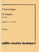 32 Exercises Op. 48 Volumes 1-4 by Vieuxtemps Henri - Hubay Jeno - for