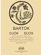 Duos (From Two-Part Choral Works) by Bartok Bela - Endre Szervansky - for