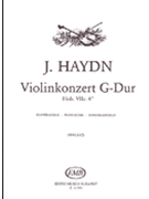 Concerto In G Major by Haydn Joseph - Hob VIIa:4 - for Violin and Piano