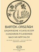 Hungarian Folksongs by Bartok Bela - Tivadar Orszagh - for