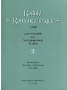 Romance Lyrique (First Edition) by Kodaly Zoltan for