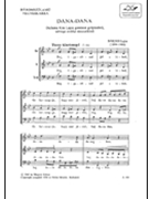 Dana-Dana by Bardos Lajos for SATB