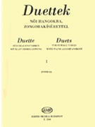Duets for Female Voices - Volume 1: From Carissimi to Beethoven by Various - Forrai Miklos - for