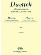 Duets for Female Voices - Volume 2: from Mendelssohn to Kodály by Various - Forrai Miklos - for