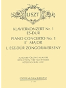 Concerto No. 1 in E flat major R 455 by Liszt Franz - Rados Ferenc - for 2 Piano 4 Hands