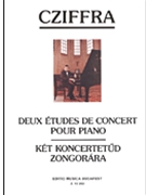 Two Concert Etudes: 1. Rimsky-Korsakov: Le Volume du bourdon 2: J. Strauss: Tritsch-Tratsch Polka by Cziffra Gyorgy for Piano