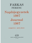 Journal 1987 by Farkas for Piano