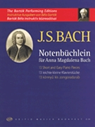 13 Easy Short Piano Pieces from Notenbüchlein für Anna Magdalena Bach by Bach Johann Sebastian - Bartok Bela - for