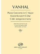 Concerto In C Major by Vanhal Johann Baptist - Csurka Magda - for 2 Piano 4 Hands