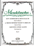 Midsummer Night's Dream by Mendelssohn Felix - Kovats Gabor - for Piano