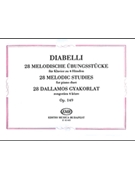 28 Melodic Exercises Op. 149 by Diabelli Anton - Kalman Chovan - for