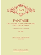 Fantasie On Mozart's Figaro/Don Giovanni by Liszt Franz - Howard - for Piano