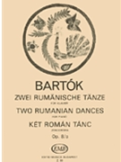 Rumanian Dances Opus 8a by Bartok Bela for Piano