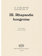 Hungarian Rhapsody #3 by Liszt Franz for Piano