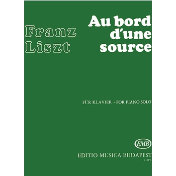 Au Bord d'un Source by Liszt Franz for Piano