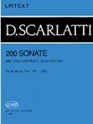 200 Sonatas Volume 3 by Scarlatti - Gyorgy Balla - for Piano