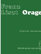 Orage by Liszt Franz for Piano