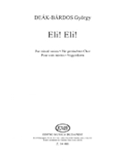Eli Eli by Gyorgy for SATB